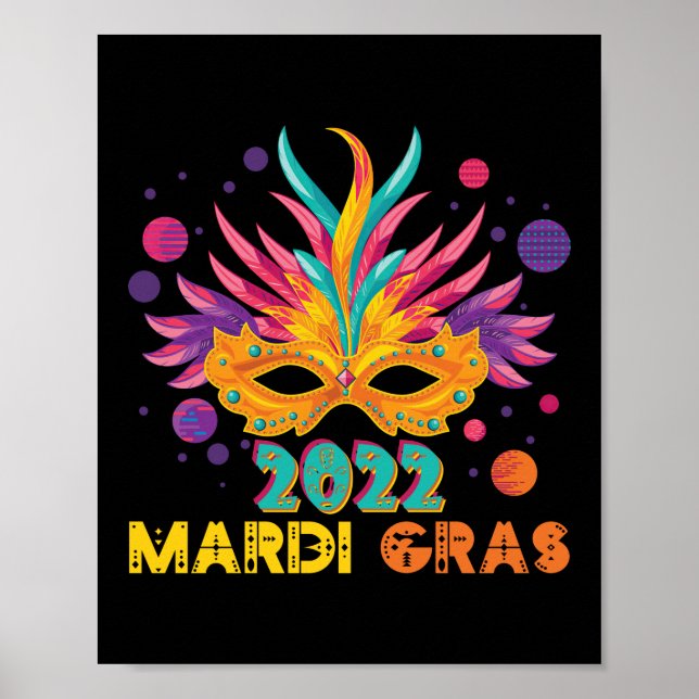 Mardi Gras 2022 Poster (Framsidan)