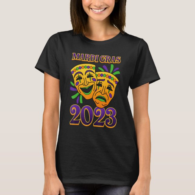 Mardi Gras 2023 Costume Party New Orleans Fun Matc T Shirt (Framsida)