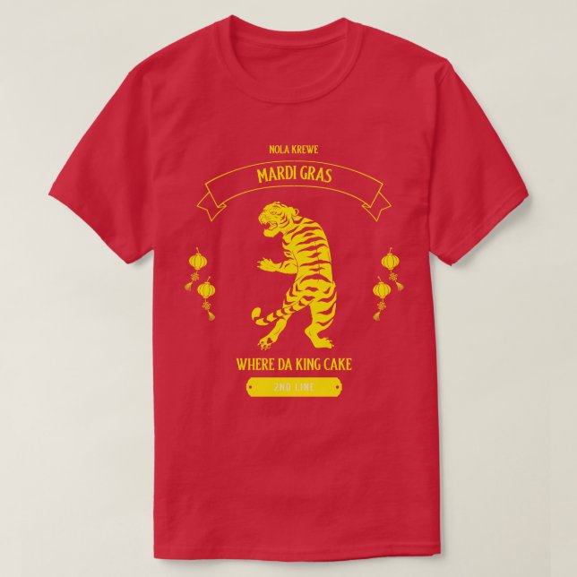 MARDI GRAS 2024 NEW ORLEANS TShirt T Shirt (Design framsida)