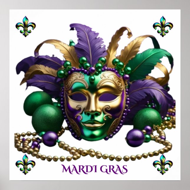 Mardi Gras 2024 Poster (Framsidan)