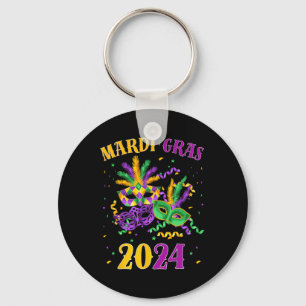 Mardi Gras 2024 Tee Carnival Mardi Gras 2024 Manar Nyckelring