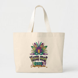 Mardi Gras 2025 Bag Jumbo Tygkasse