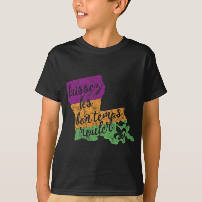 Mardi Gras 2025 Laissez Les Bon Temps Rouler New O T Shirt (Framsida)