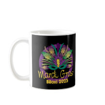 Mardi Gras 2025 Mugg - Biloxi, MS