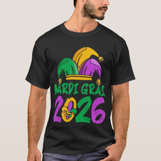 Mardi Gras 2026 Narrhatt Karnevalsfirande T Shirt