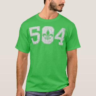 Mardi Gras 504 Nola New Orleans Louisiana LA 2019 T Shirt