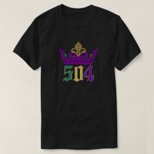 Mardi Gras 504 T Shirt