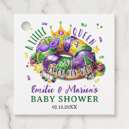 Mardi Gras A little Queen in on the way Gåvor Etiketter