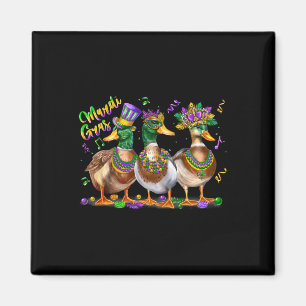 Mardi Gras Anka Carnival Costume Louisiana Manar W Magnet