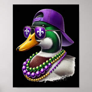 Mardi Gras Anka Hunting Mardi Gras Costume Women M Poster
