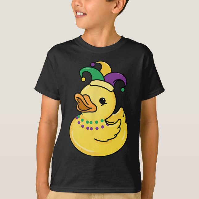 Mardi Gras Anka T Shirt (Framsida)