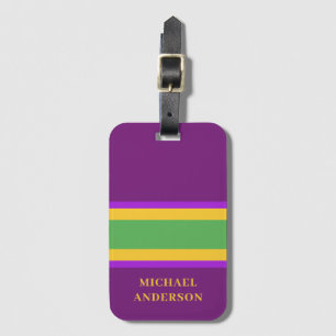 Mardi Gras Anpassningsbar Bagagebricka
