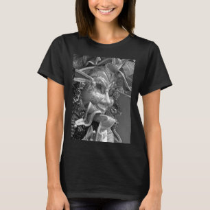 Mardi Gras Ansikte Mask T-shirt