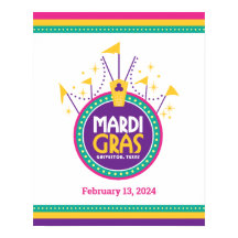 Mardi Gras Arch inspirerad, Galveston, Texas