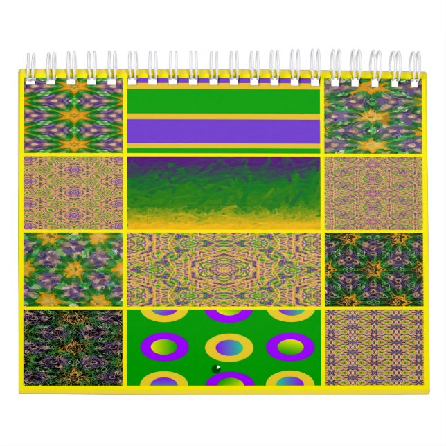Mardi Gras Art Kalender (Omslag)