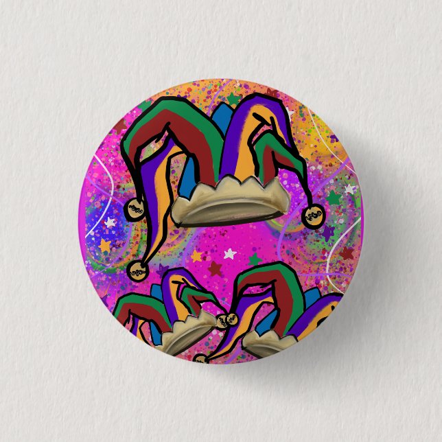 MARDI GRAS ART KNAPP (Framsida)