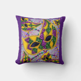 MARDI GRAS ART KUDDE