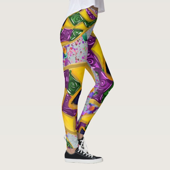 MARDI GRAS ART LEGGINGS (Höger)