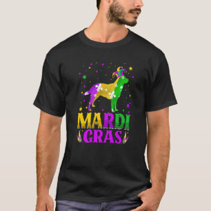 Mardi Gras Australian Cattle Dog Älskare Karneval T Shirt