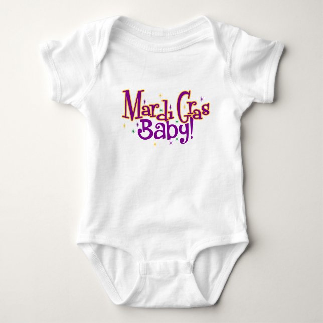 Mardi Gras Baby Tröja (Framsida)