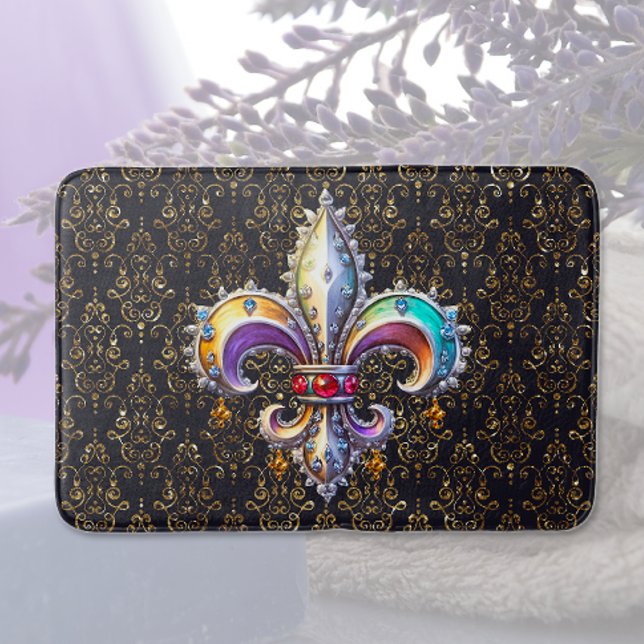 Mardi Gras Badrumsmatta (Skapare uppladdad)