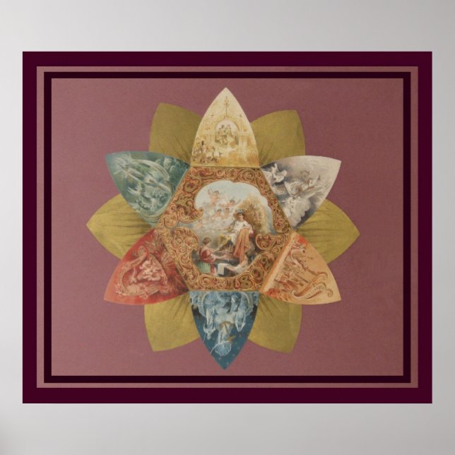 Mardi Gras Ball Invitation Poster (Framsidan)