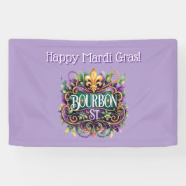 Mardi Gras-banner