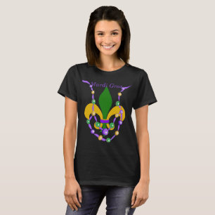 Mardi Gras Bead Necklace och Fleur de Lis Tee