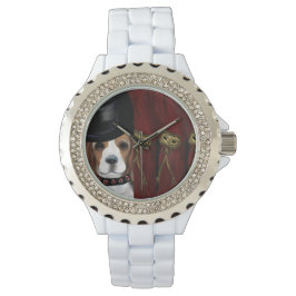 MARDI GRAS BEAGLE ARMBANDSUR