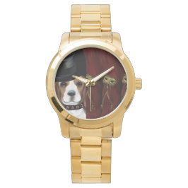MARDI GRAS BEAGLE ARMBANDSUR