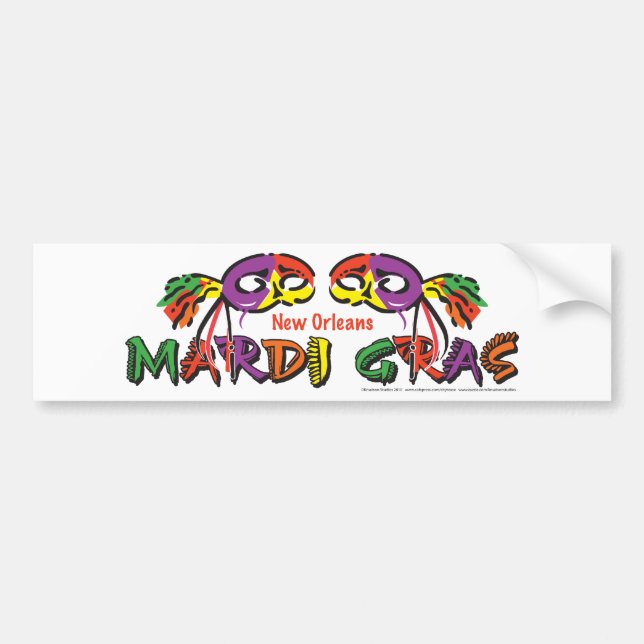 MARDI-GRAS BILDEKAL (Framsidan)