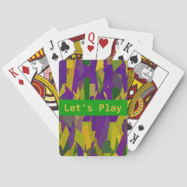 Mardi Gras Blockerar uppspelningskort Casinokort