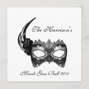 "Mardi Gras Boll 2011" Inbjudningar