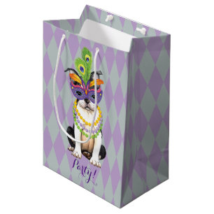 Mardi Gras Boston Terrier