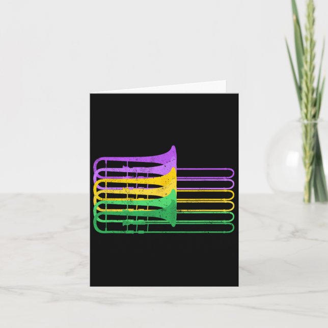 Mardi Gras Br Trombone Marching Orchestra Kort (Framsida)