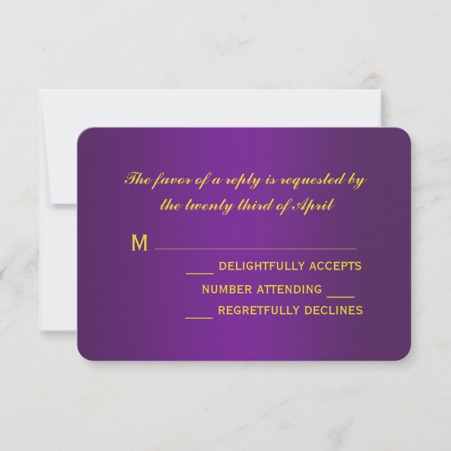 Mardi Gras Bröllops OSA Cards (Framsida)