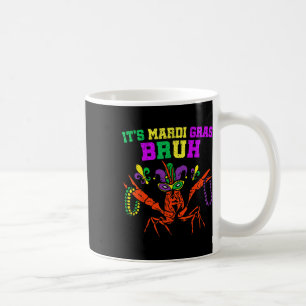 Mardi Gras Bruh Funny Kräftor Carnival Kid M Kaffemugg