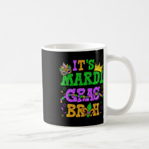 Mardi Gras Bruh Funny Mardi Gras Tonåringars Boys Kaffemugg