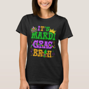 Mardi Gras Bruh Funny Mardi Gras Tonåringars Boys T Shirt