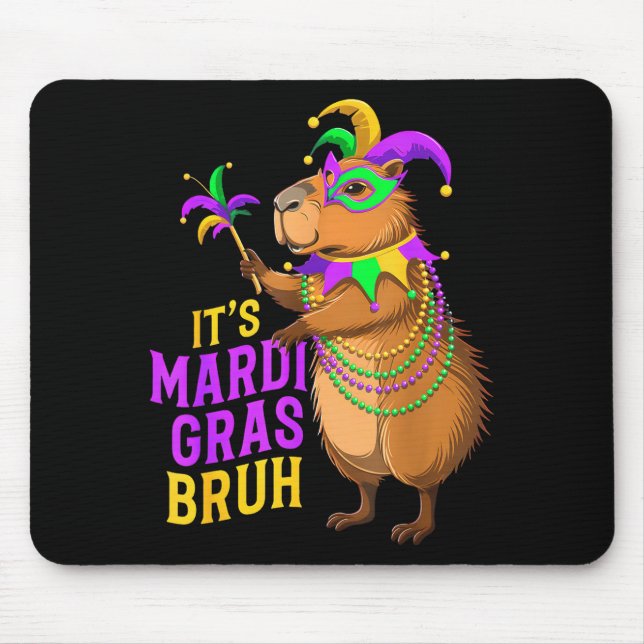 Mardi Gras Bruh Rolig Capybara-festival Musmatta (Framsidan)