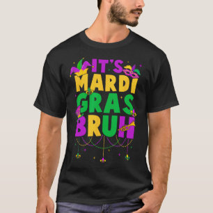 Mardi Gras Bruh Tonåring Boys Kids Funny Mardi G T Shirt