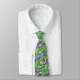 Mardi Gras Camo Camouflage Mönster Slips