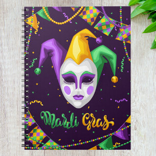 Mardi Gras Carnival Anteckningsbok