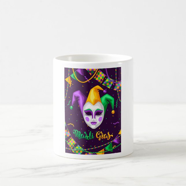 Mardi Gras Carnival Coffee Mugg (Skapare uppladdad)
