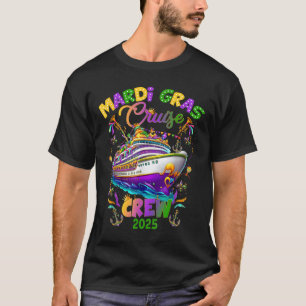 Mardi Gras Carnival Cruise 2025 Cruising Mask Frak T Shirt
