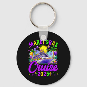 Mardi Gras Carnival Cruise 2025 Family Cruising Nyckelring