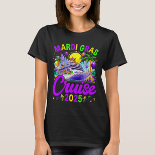 Mardi Gras Carnival Cruise 2025 Family Cruising T Shirt