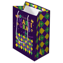 Mardi Gras Carnival Fleur de Lis Diamond Decor