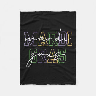 Mardi Gras Carnival New Orleans for Women Fleecefilt