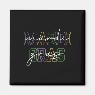 Mardi Gras Carnival New Orleans for Women Magnet